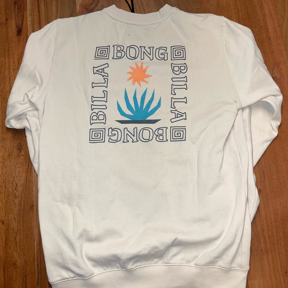 Billabong Stack Crewneck Sweatshirt Size Medium NWT